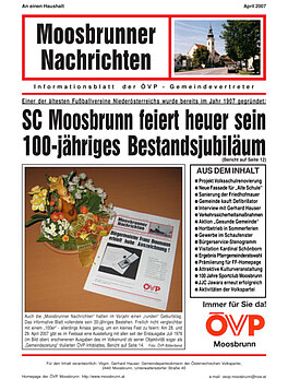 Ausgabe April 2007