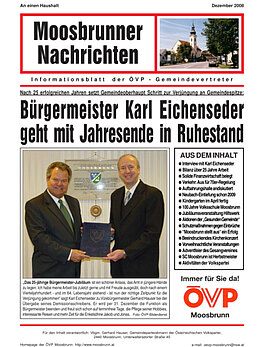 Ausgabe Dezember 2008