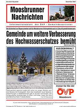 Ausgabe Dezember 2007