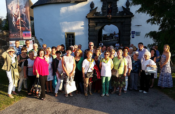 Moosbrunn besucht die Schlossspiele Kobersdorf