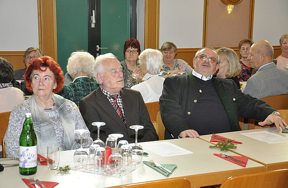 Seniorenweihnachtsfeier der Gemeinde Moosbrunn